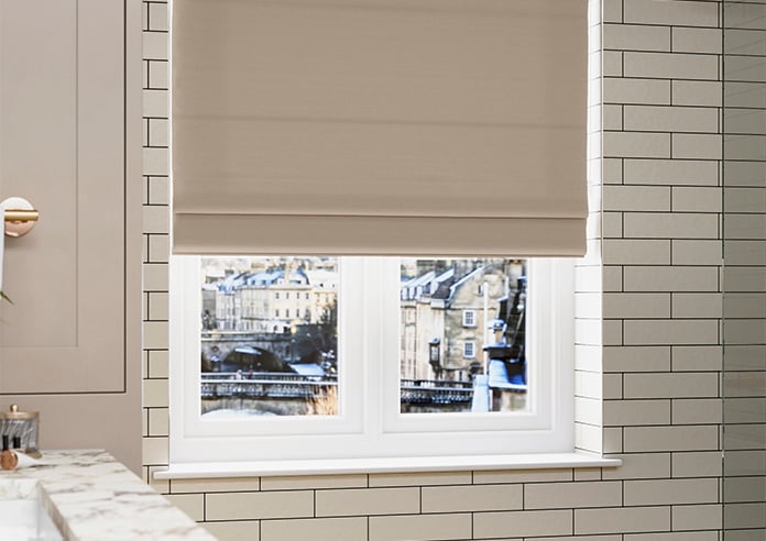 Cortona, Biscuit - Twist&Fit Roman Blind - Image 5